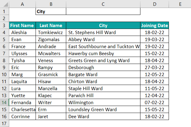 Conditional Formatting In Excel Example 2