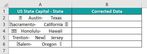 Clean function Example 2