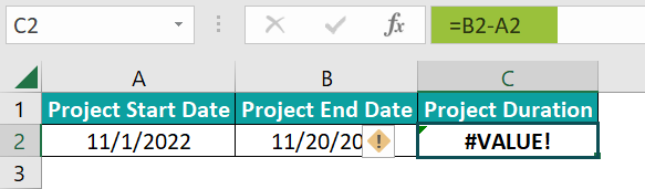 #VALUE! Error In Excel - FAQ 2
