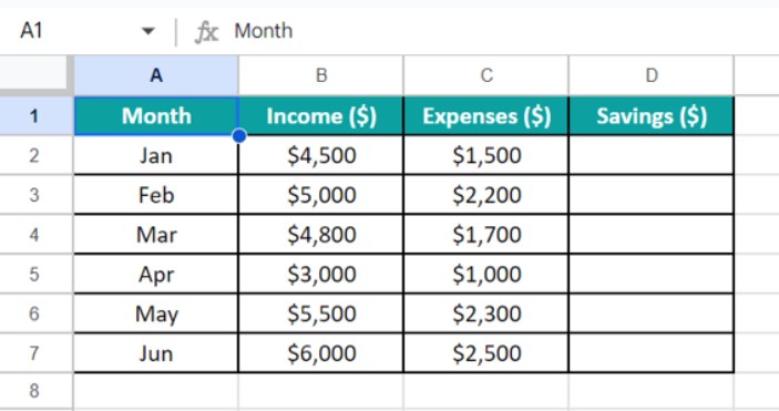 Array Formula In Google Sheets - Intro