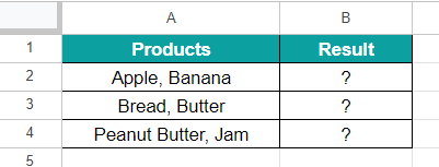 Extract Text After Example 4