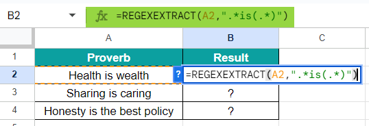 Extract Text After String Example 2-1