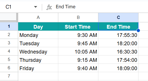 TIMEVALUE-Function-Example